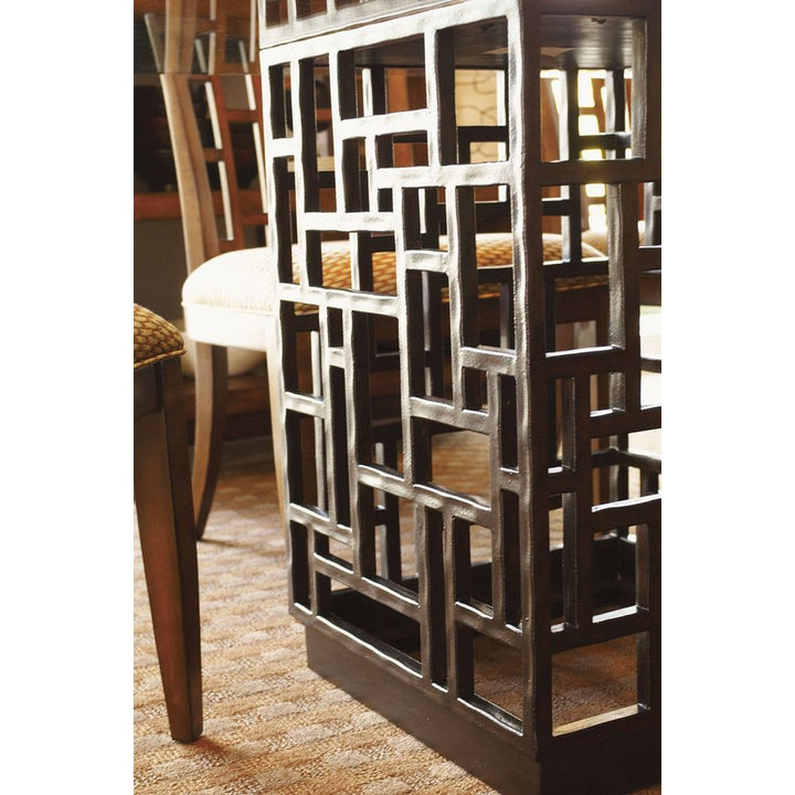 Dining Tables South Sea Dining Table With 60 Inch Glass Top - Bali