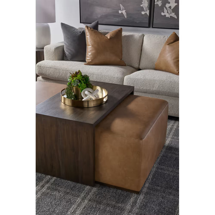 Dovetail Upholstered Coffee Table