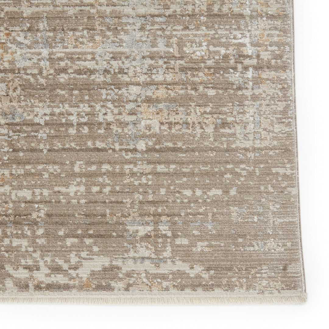 Vibe by Jaipur Living Aubin Medallion Beige/ White Area Rug (7'10"X10'10")