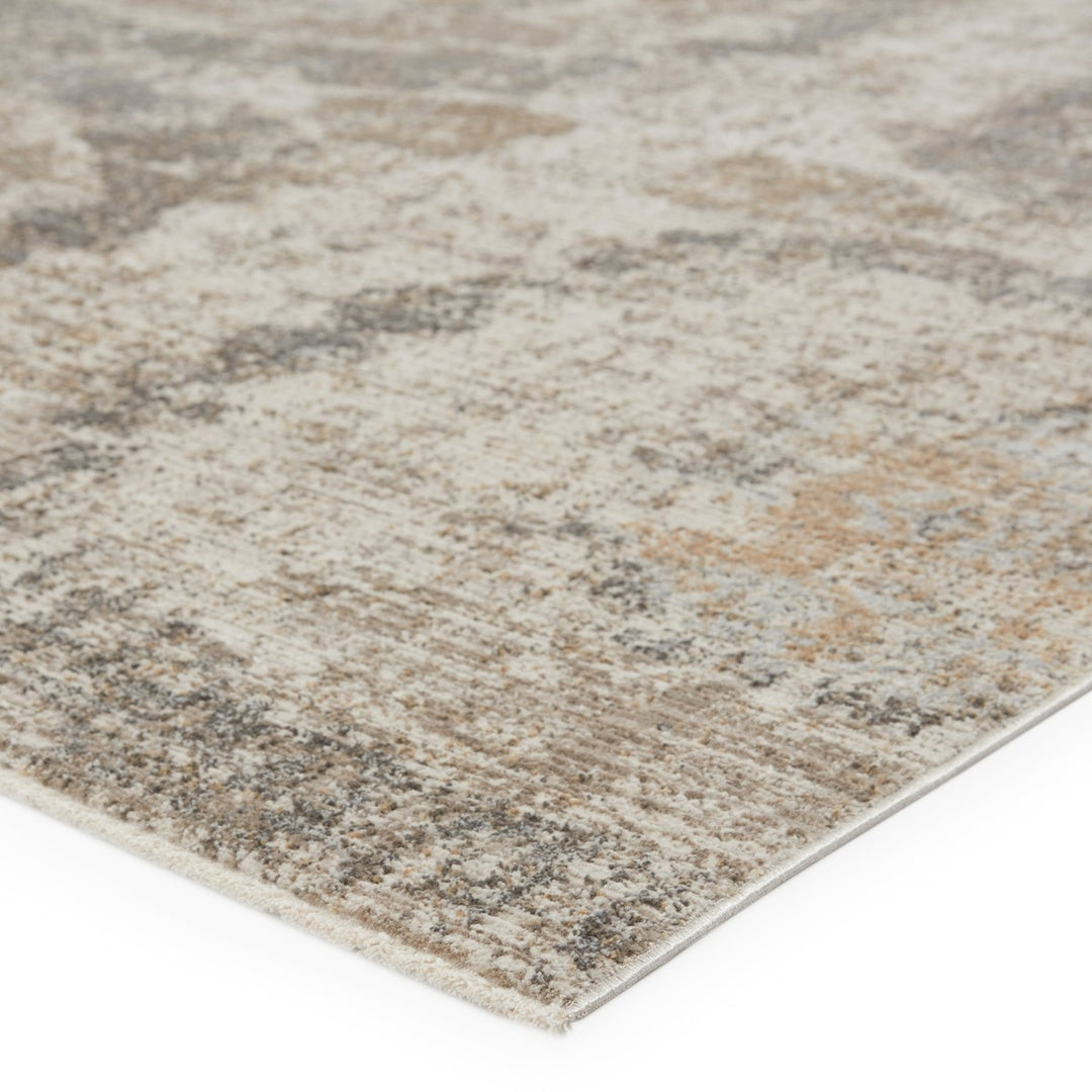 Vibe by Jaipur Living Airi Medallion Gray/ Beige Runner Rug (3'X8')