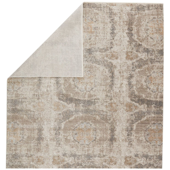 Vibe by Jaipur Living Airi Medallion Gray/ Beige Runner Rug (3'X8')