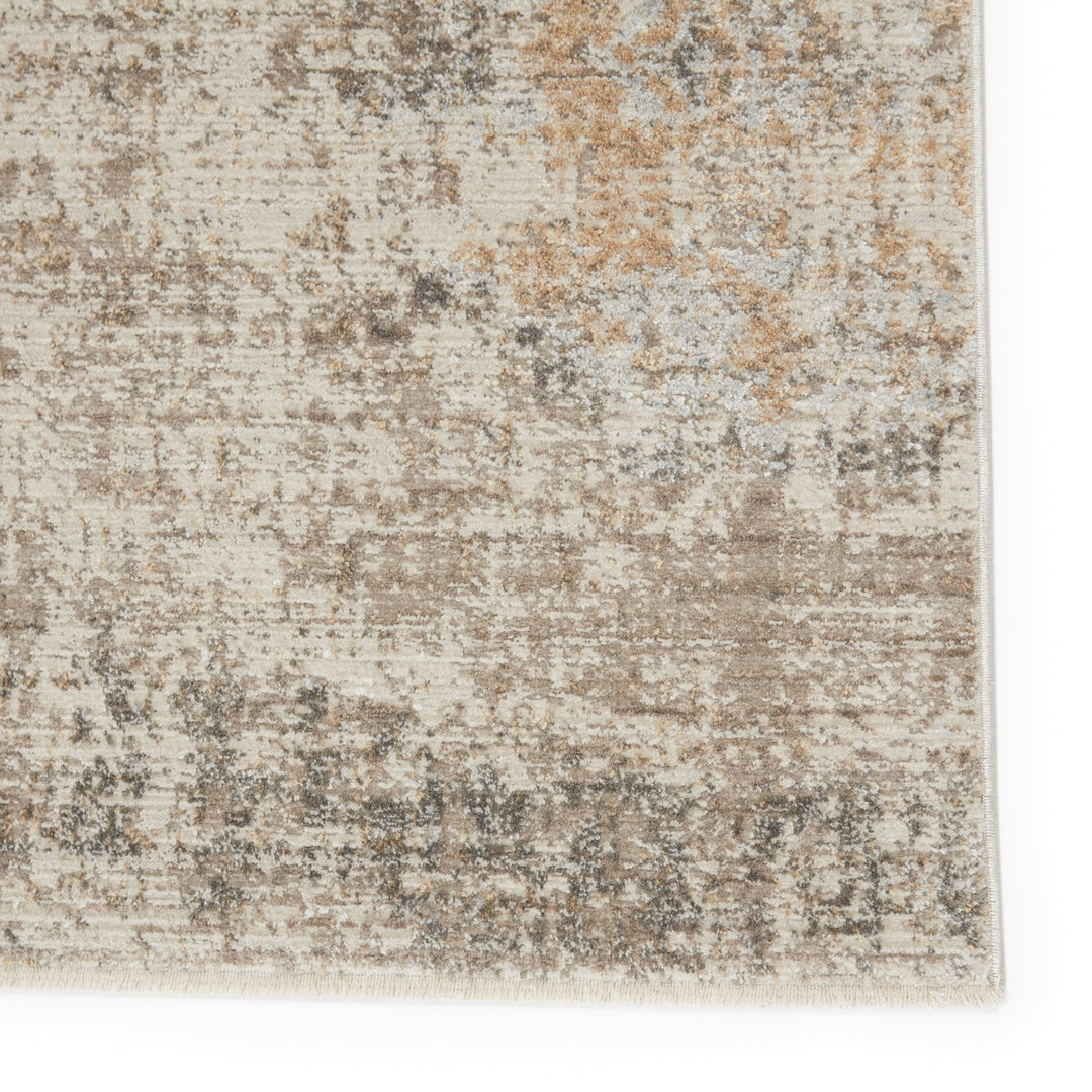 Vibe by Jaipur Living Airi Medallion Gray/ Beige Area Rug (7'10"X10'10")