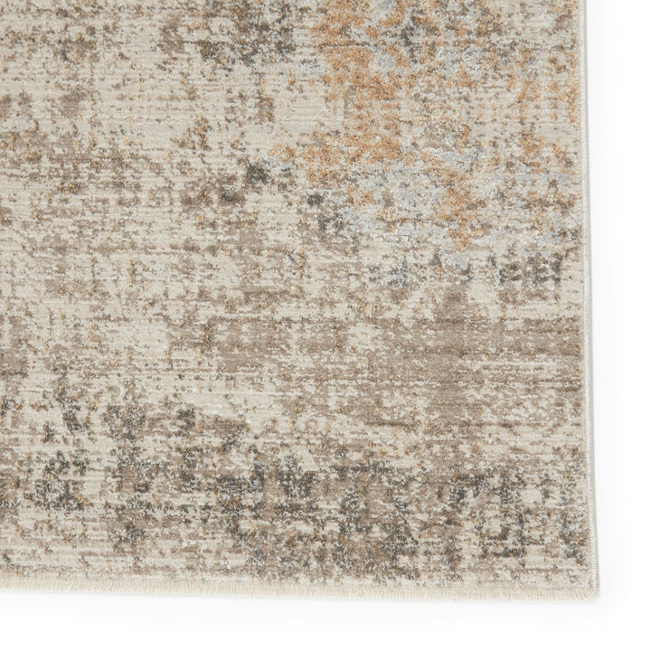 Vibe by Jaipur Living Airi Medallion Gray/ Beige Area Rug (5'3"X7'6")