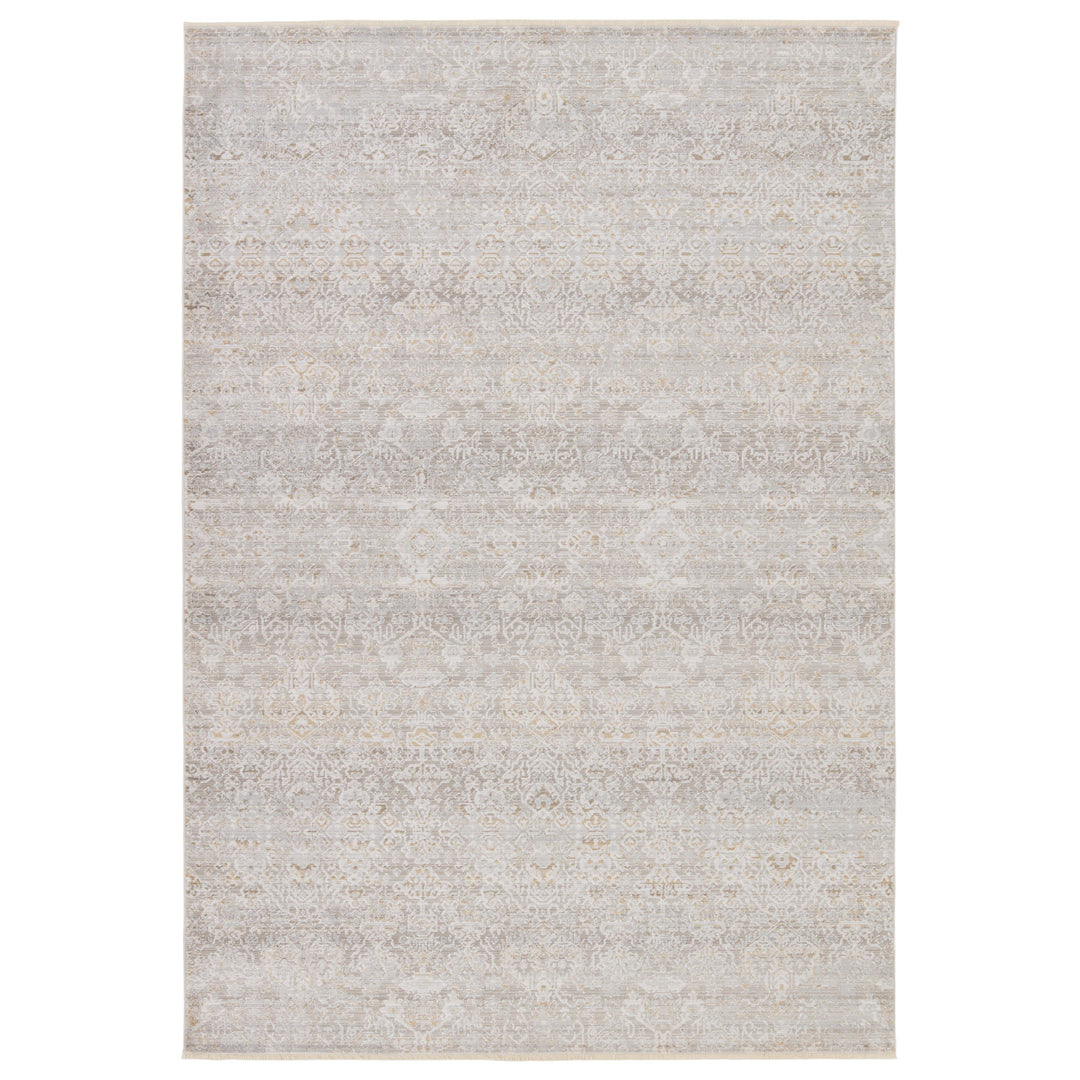 Vibe by Jaipur Living Wayreth Floral Taupe/ Silver Runner Rug (3'X8')