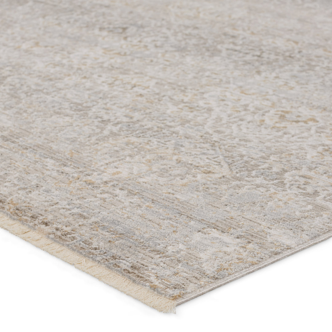 Vibe by Jaipur Living Wayreth Floral Taupe/ Silver Runner Rug (3'X8')