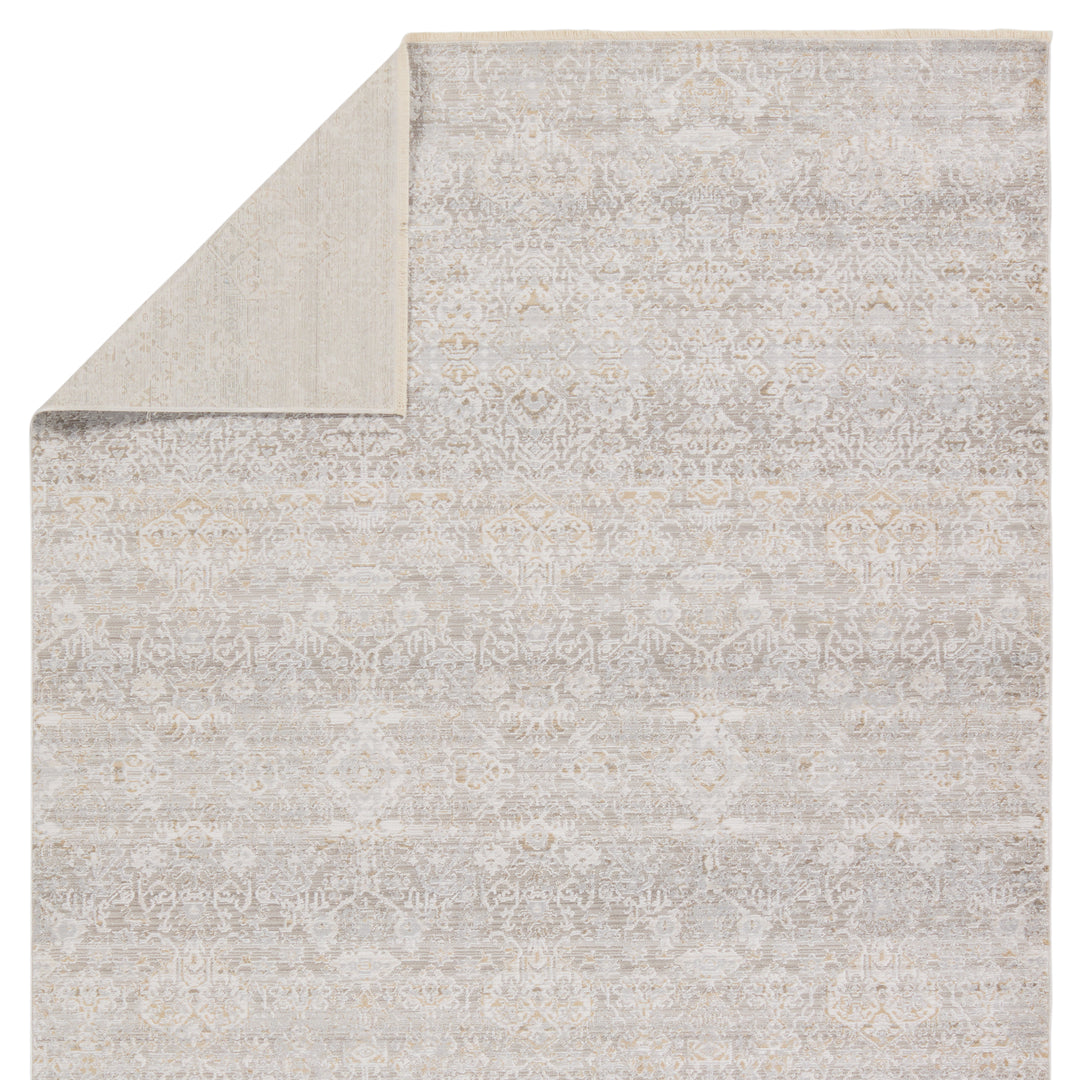 Vibe by Jaipur Living Wayreth Floral Taupe/ Silver Runner Rug (3'X8')