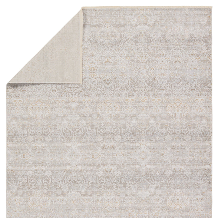 Vibe by Jaipur Living Wayreth Floral Taupe/ Silver Area Rug (7'10"X10'10")