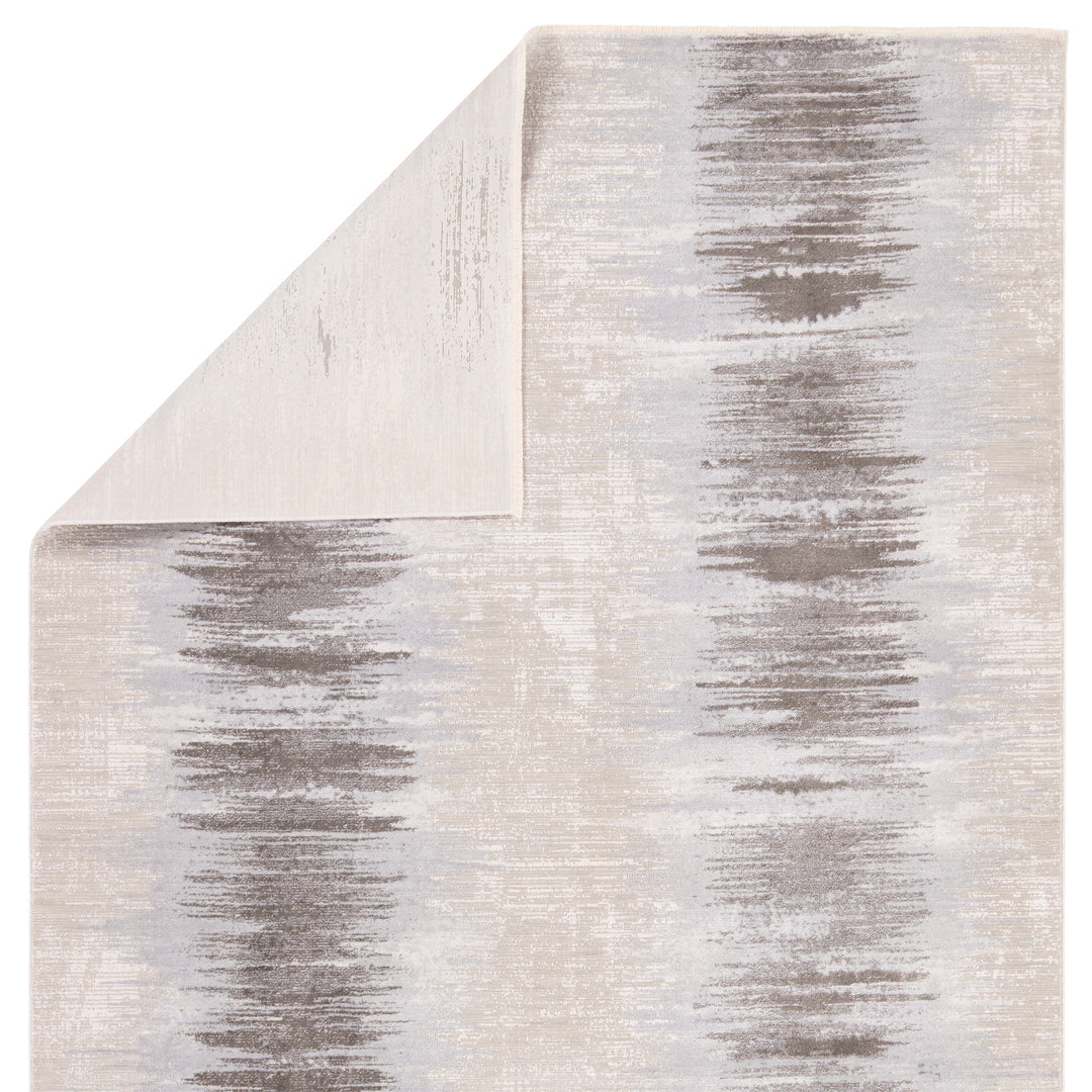 Vibe By Jaipur Living Cassius Striped Light Gray/Taupe Runner Rug (3'X8' RNR)