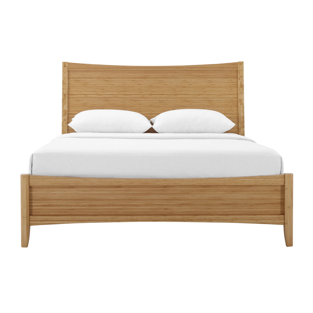 Willow Queen Platform Bed - Caramelized