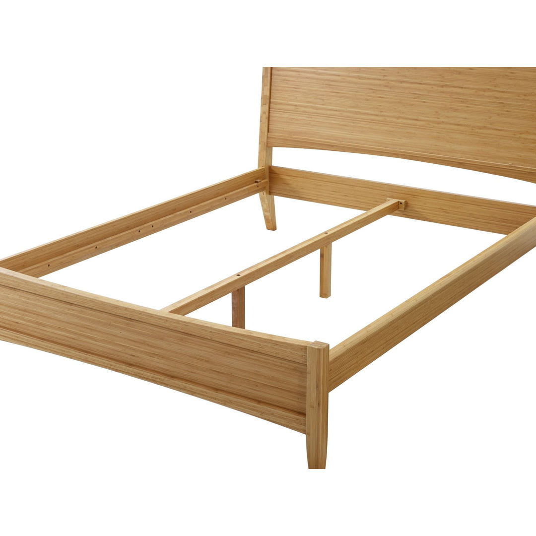 Willow Queen Platform Bed - Caramelized