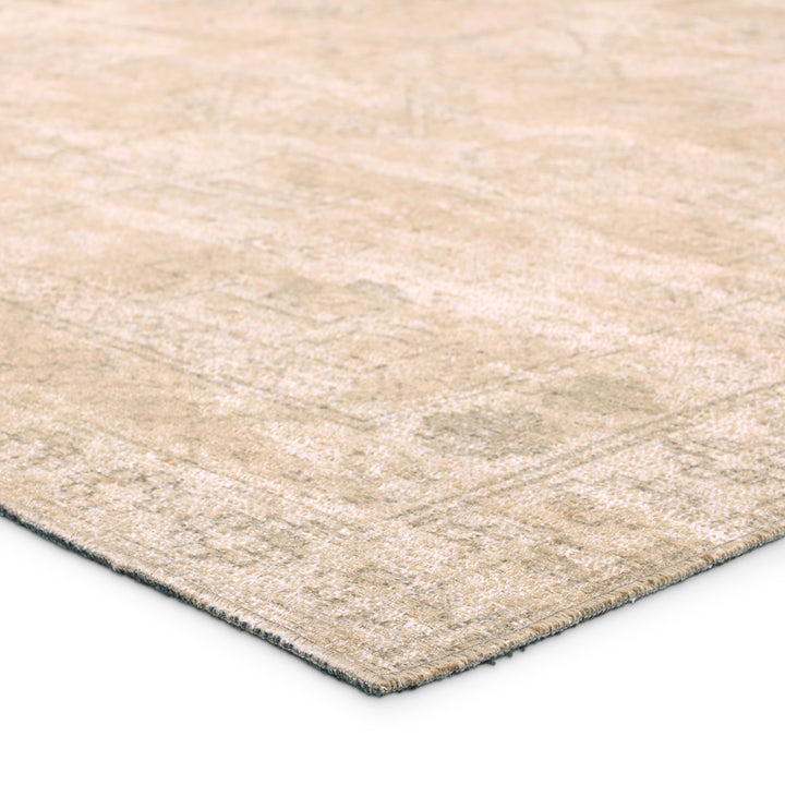 Vibe by Jaipur Living Tegona Medallion Tan/Cream Area Rug (5'X8' Rectangle)