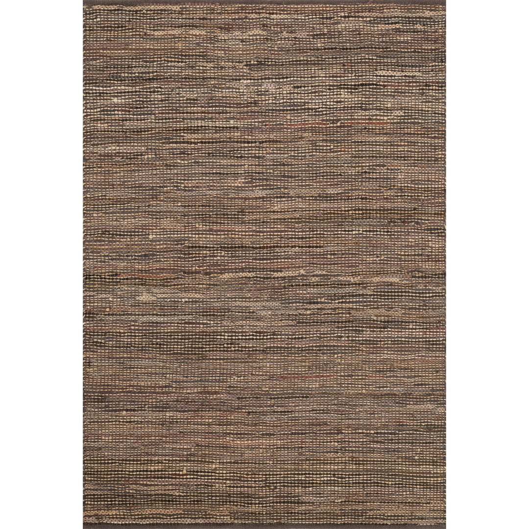 Loloi Edge Brown 5'-0" x 7'-6" Area Rug