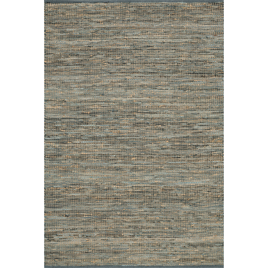 Loloi Edge Grey 7'-9" x 9'-9" Area Rug