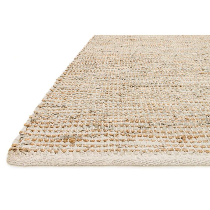 Loloi Edge Ivory 7'-9" x 9'-9" Area Rug