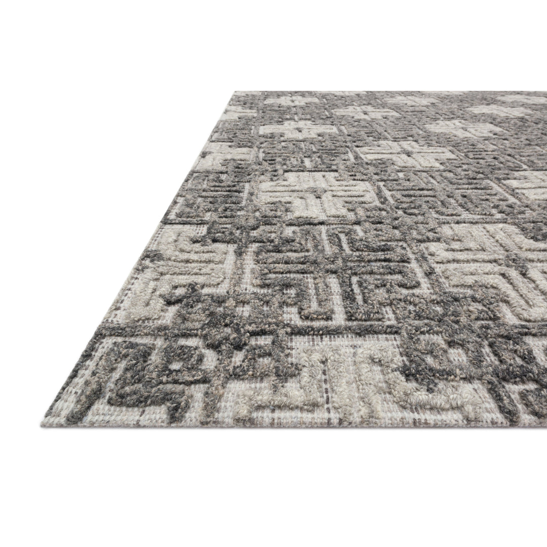 Loloi Ehren Charcoal / Fog 2'-3" x 3'-9" Accent Rug