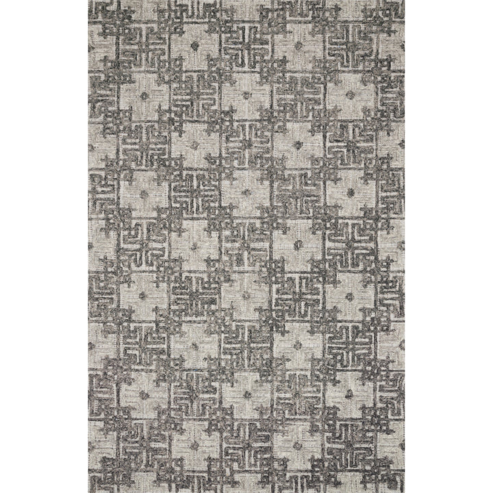 Loloi Ehren Charcoal / Fog 3'-6" x 5'-6" Accent Rug