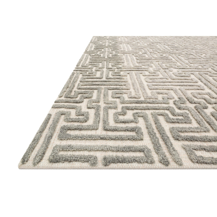 Loloi Ehren Stone / Sand 3'-6" x 5'-6" Accent Rug