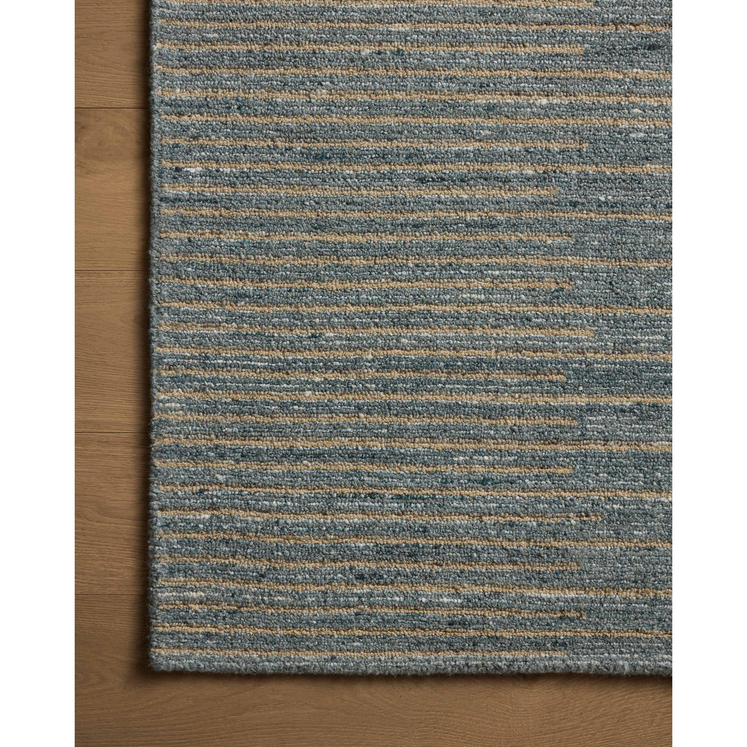 Loloi Elias Slate / Natural 2'-6" x 9'-9" Runner Rug