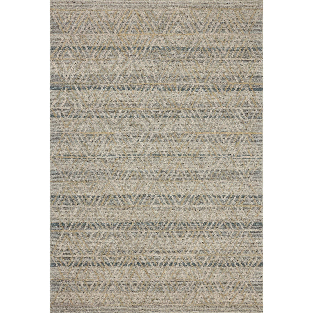 Loloi Elias Fog / Natural 7'-9" x 9'-9" Area Rug