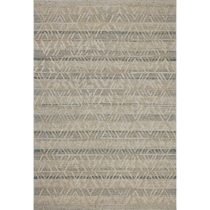 Loloi Elias Fog / Natural 7'-9" x 9'-9" Area Rug