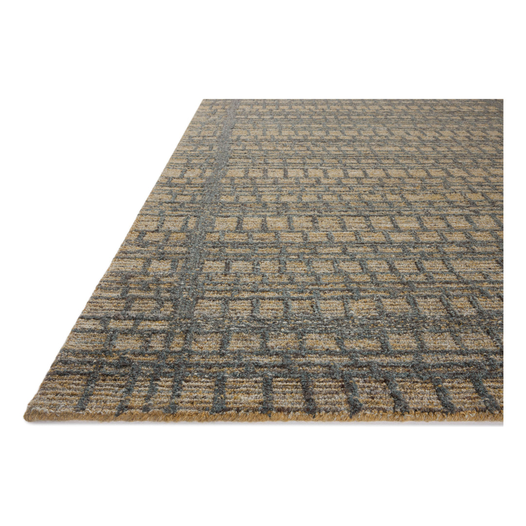 Loloi Elias Wheat / Charcoal 18" x 18" Sample Rug