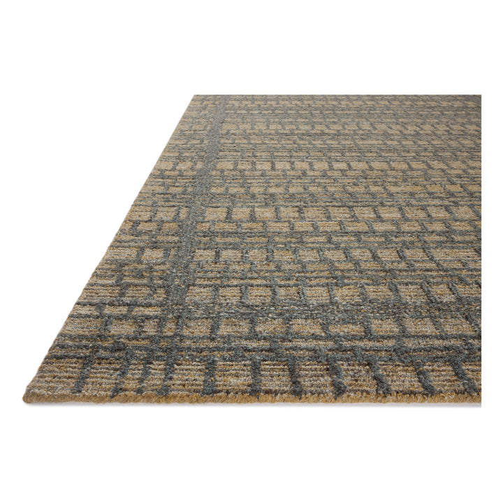 Loloi Elias Wheat / Charcoal 2'-3" x 3'-9" Accent Rug