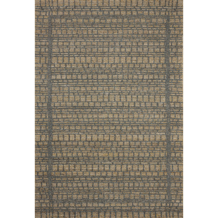 Loloi Elias Wheat / Charcoal 2'-6" x 9'-9" Runner Rug