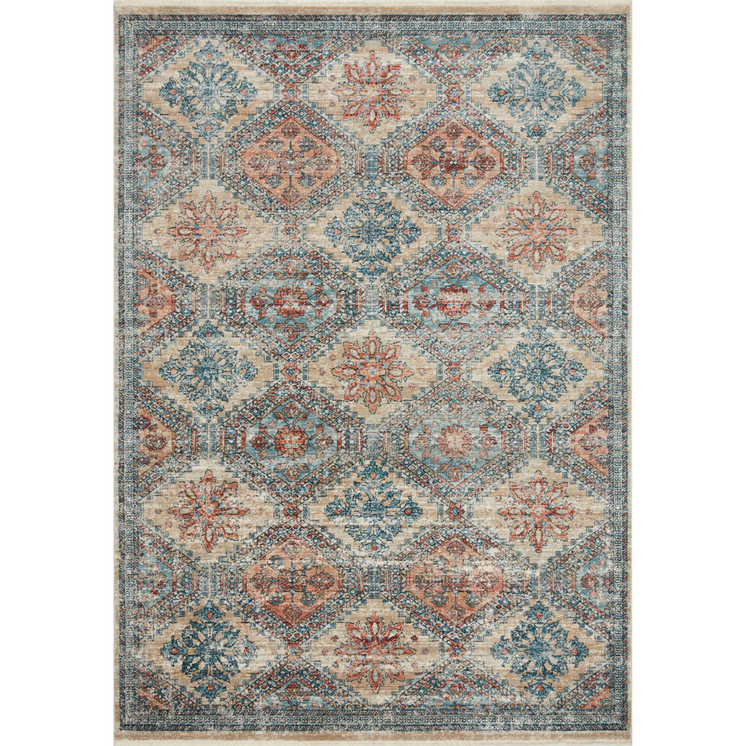 Magnolia Home By Joanna Gaines x Loloi Elise Multi / Blue 7'-11" x 10'-5" Area Rug