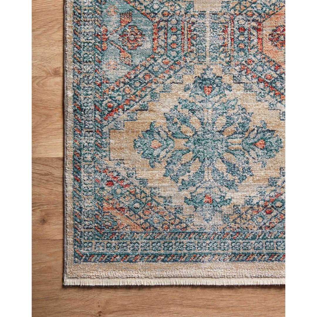 Magnolia Home By Joanna Gaines x Loloi Elise Multi / Blue 7'-11" x 10'-5" Area Rug