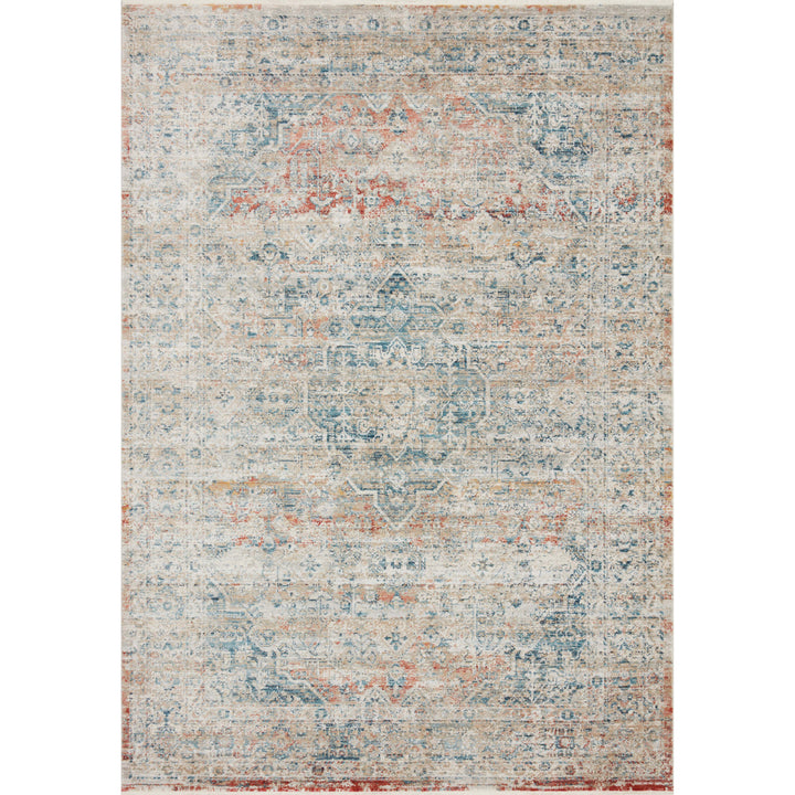 Magnolia Home By Joanna Gaines x Loloi Elise Neutral / Multi 2'-8" x 13' Runner Rug