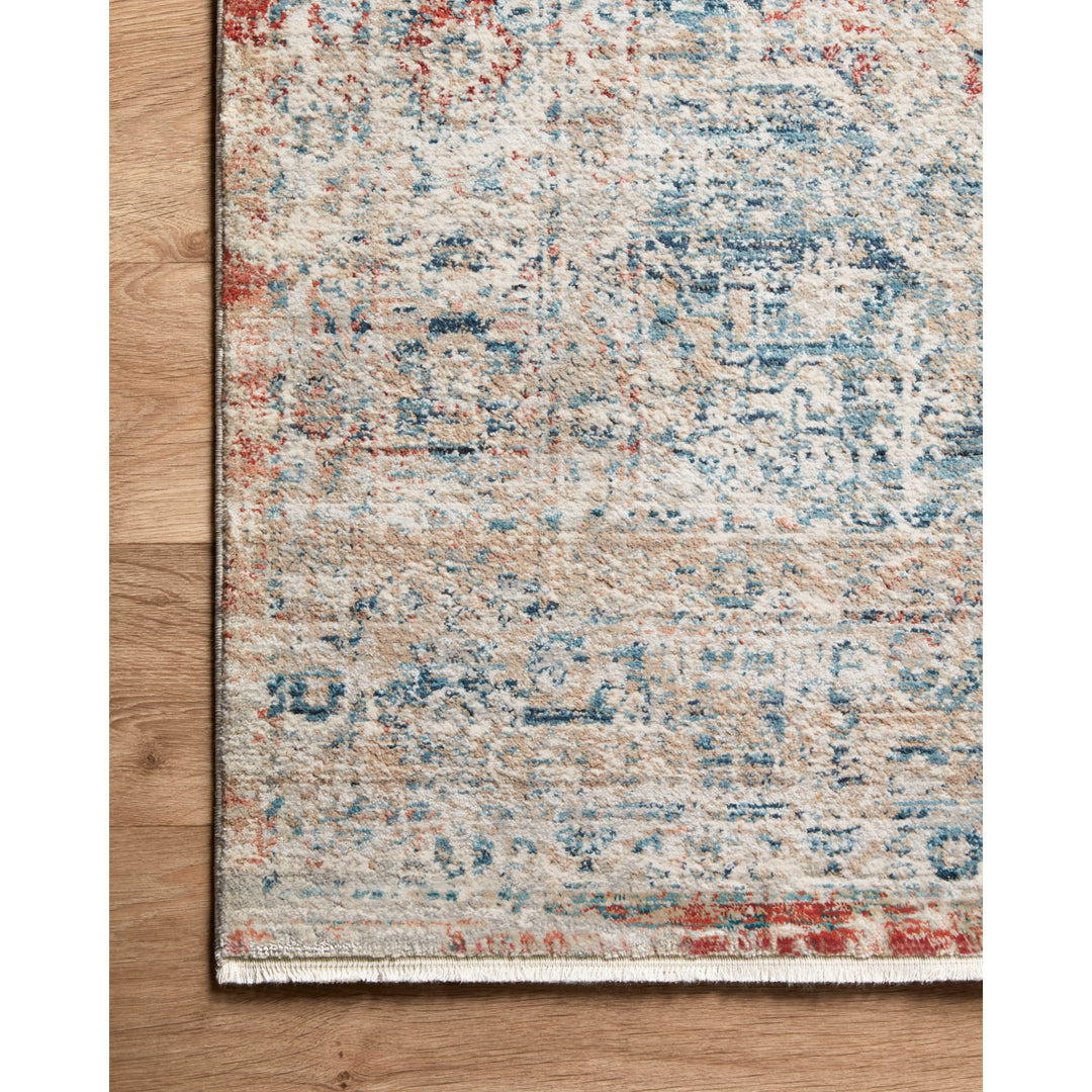 Magnolia Home By Joanna Gaines x Loloi Elise Neutral / Multi 2'-8" x 7'-6" Runner Rug