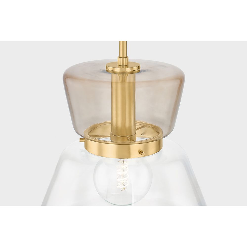 Pendants Elodie Pendant-Aged Brass