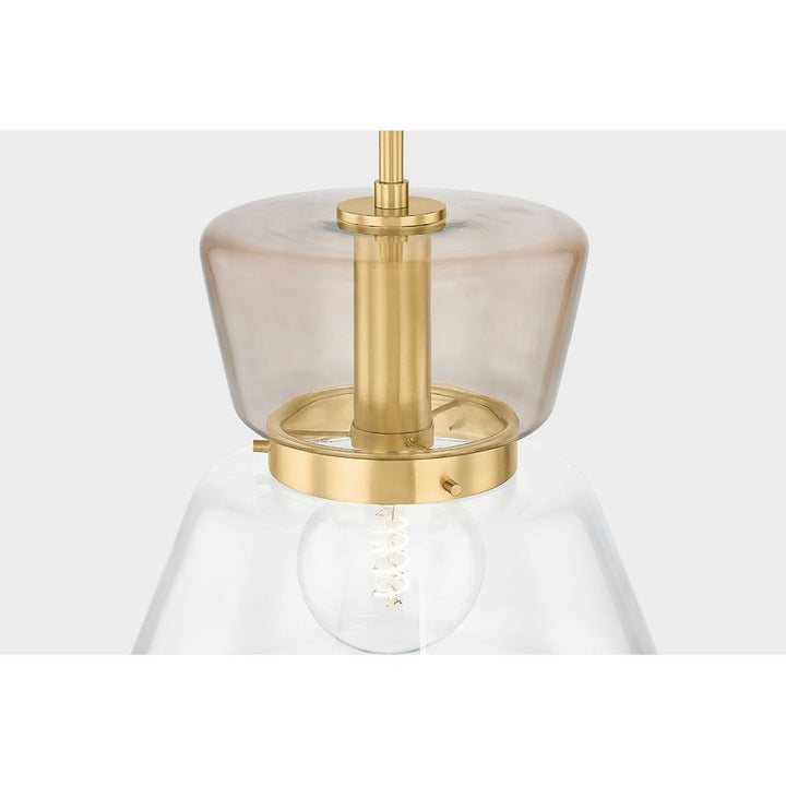 Pendants Elodie Pendant-Aged Brass