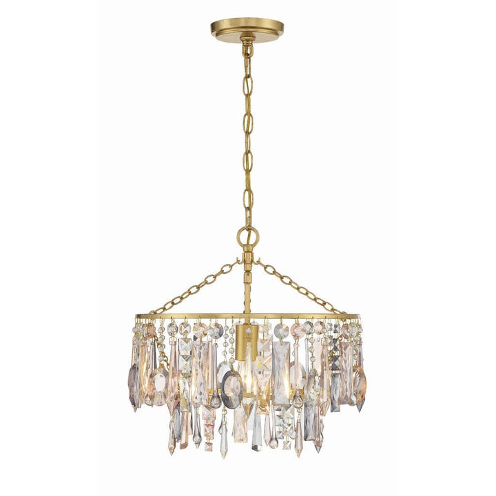 Elsa 1 Light Pendant-Crystorama Lighting Company-CRYSTO-ELS-7100-GA-Pendants-1-France and Son