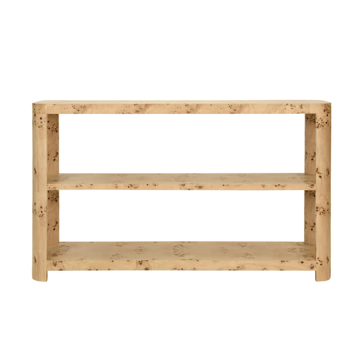 Emery Three Tier Console With Curved Corners