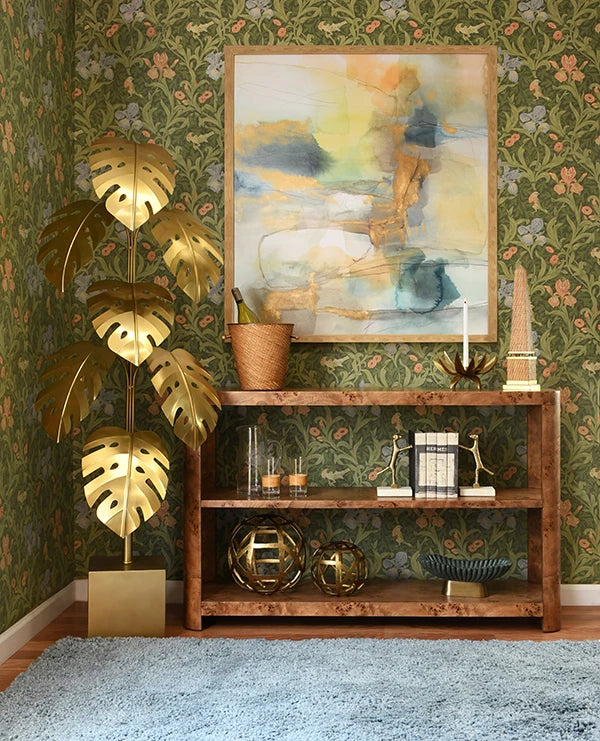 Emery Three Tier Console With Curved Corners