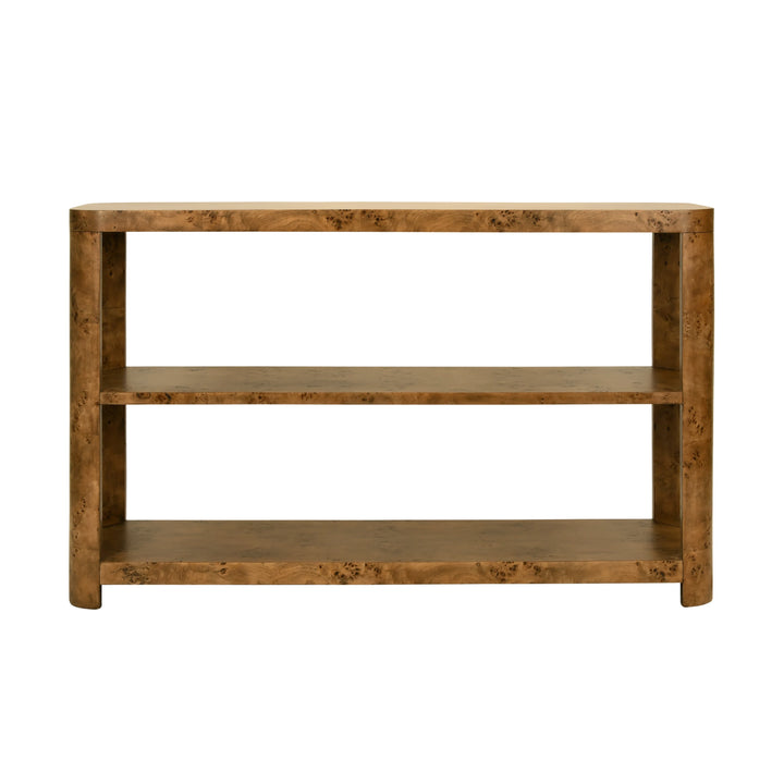 Emery Three Tier Console With Curved Corners