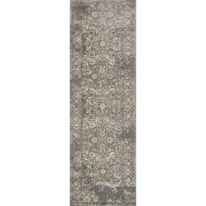 Loloi Emory Charcoal / Ivory 3'-10" x 5'-7" Accent Rug