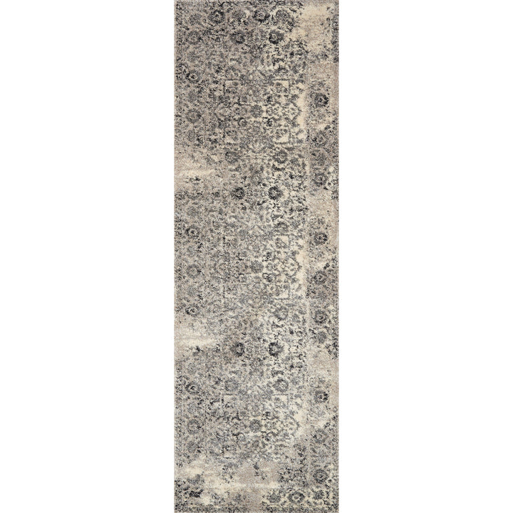 Loloi Emory Ivory / Charcoal 3'-10" x 5'-7" Accent Rug