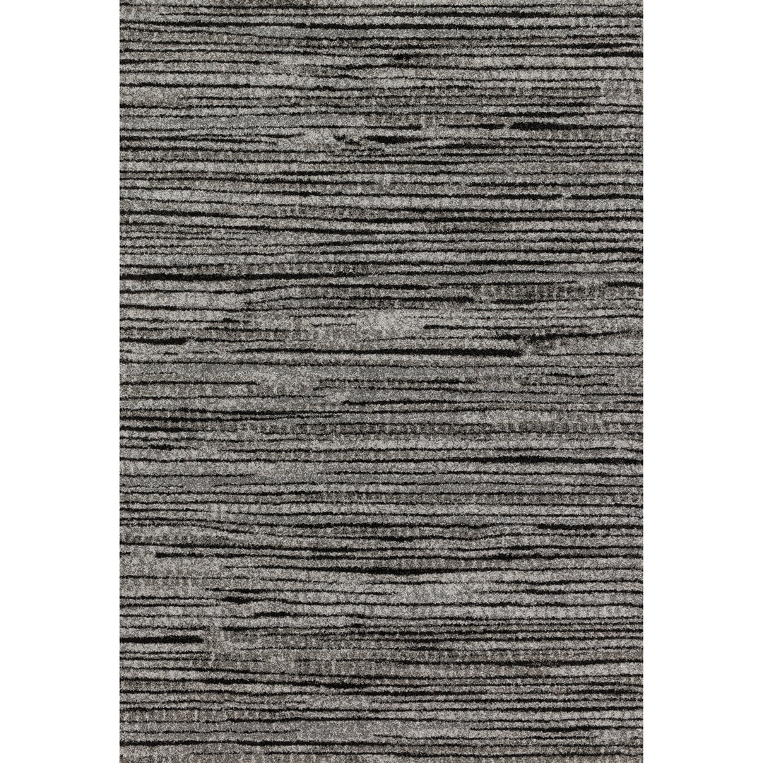 Loloi Emory Grey / Black 3'-10" x 5'-7" Accent Rug