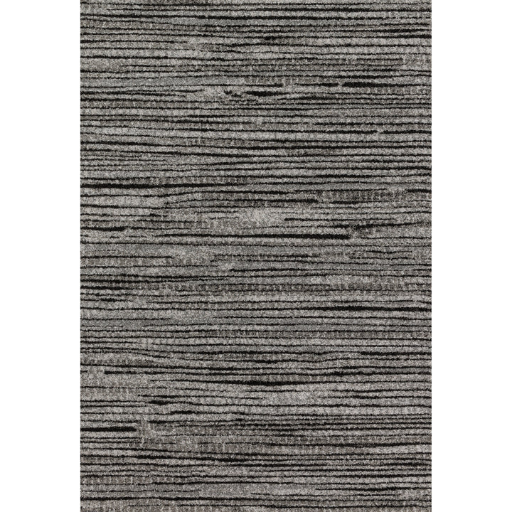 Loloi Emory Grey / Black 3'-10" x 5'-7" Accent Rug