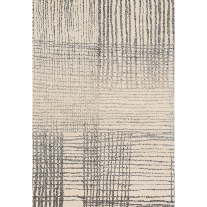 Loloi Emory Ivory / Grey 5'-3" x 7'-7" Area Rug