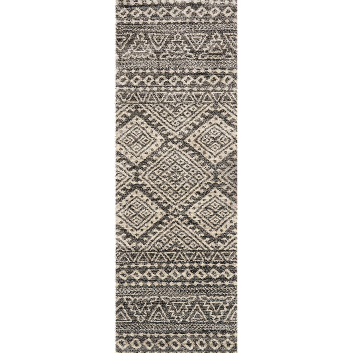 Loloi Emory Graphite / Ivory 7'-7" x 10'-6" Area Rug