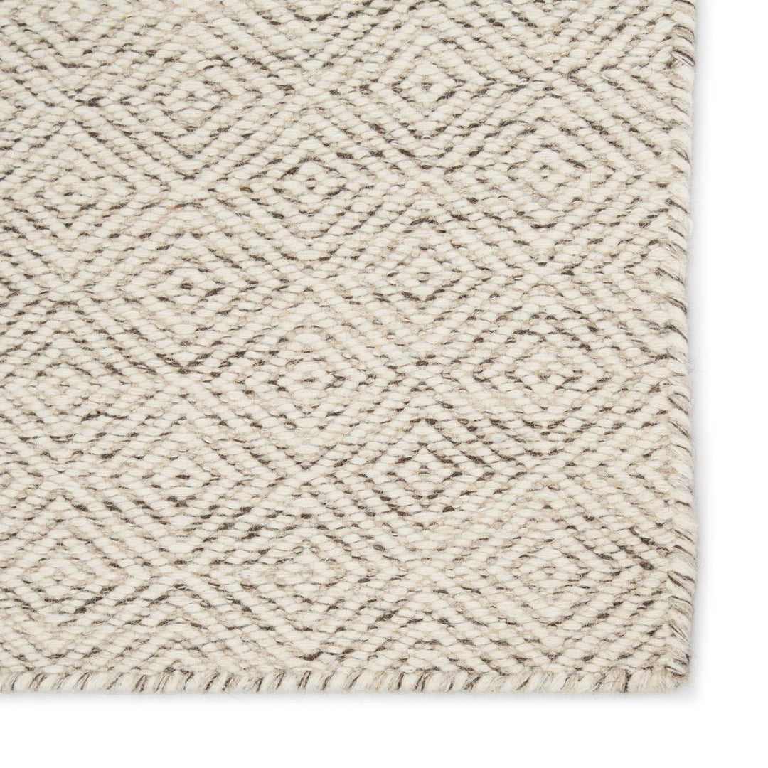 Jaipur Living Bramble Handmade Trellis Ivory/ Gray Area Rug (2'X3')