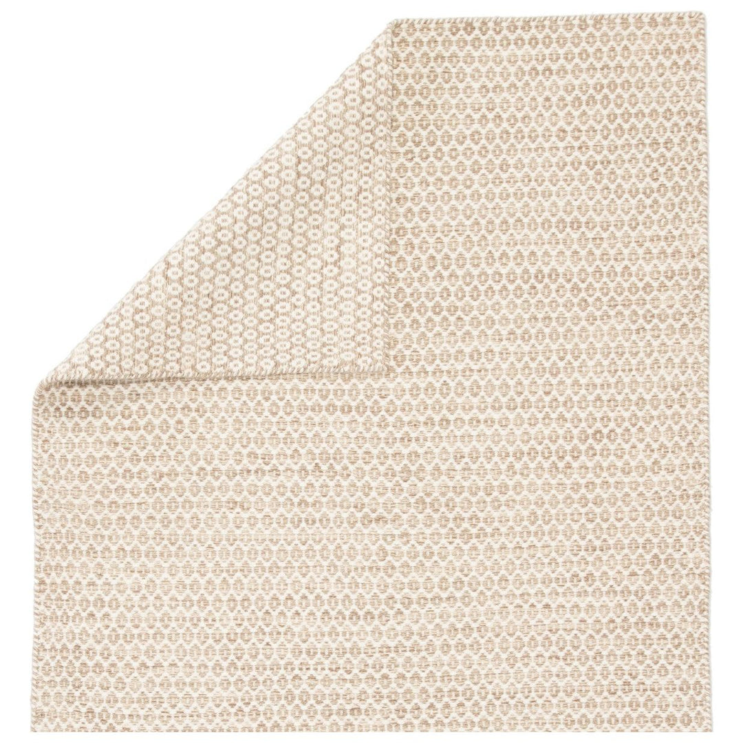 Jaipur Living Pompano Handmade Trellis Beige/ Ivory Area Rug (4'X6')