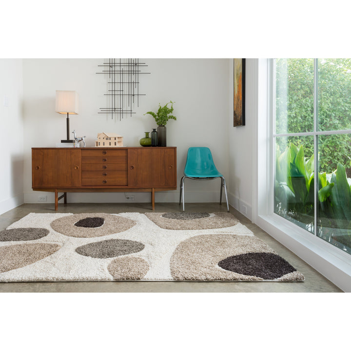 Loloi Enchant Ivory / Multi 2'-3" x 3'-9" Accent Rug