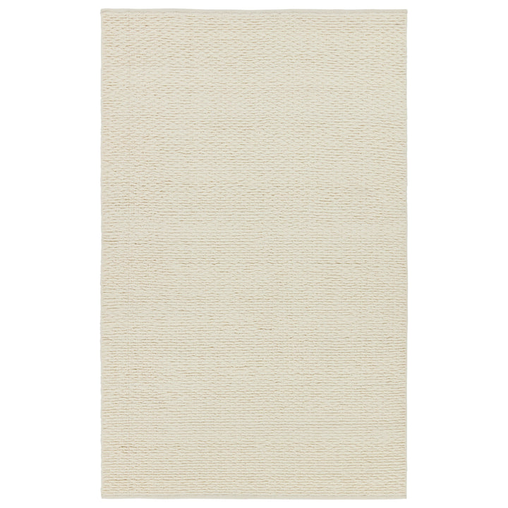 Jaipur Living Windcroft Handmade Solid Cream Area Rug (8'X10')