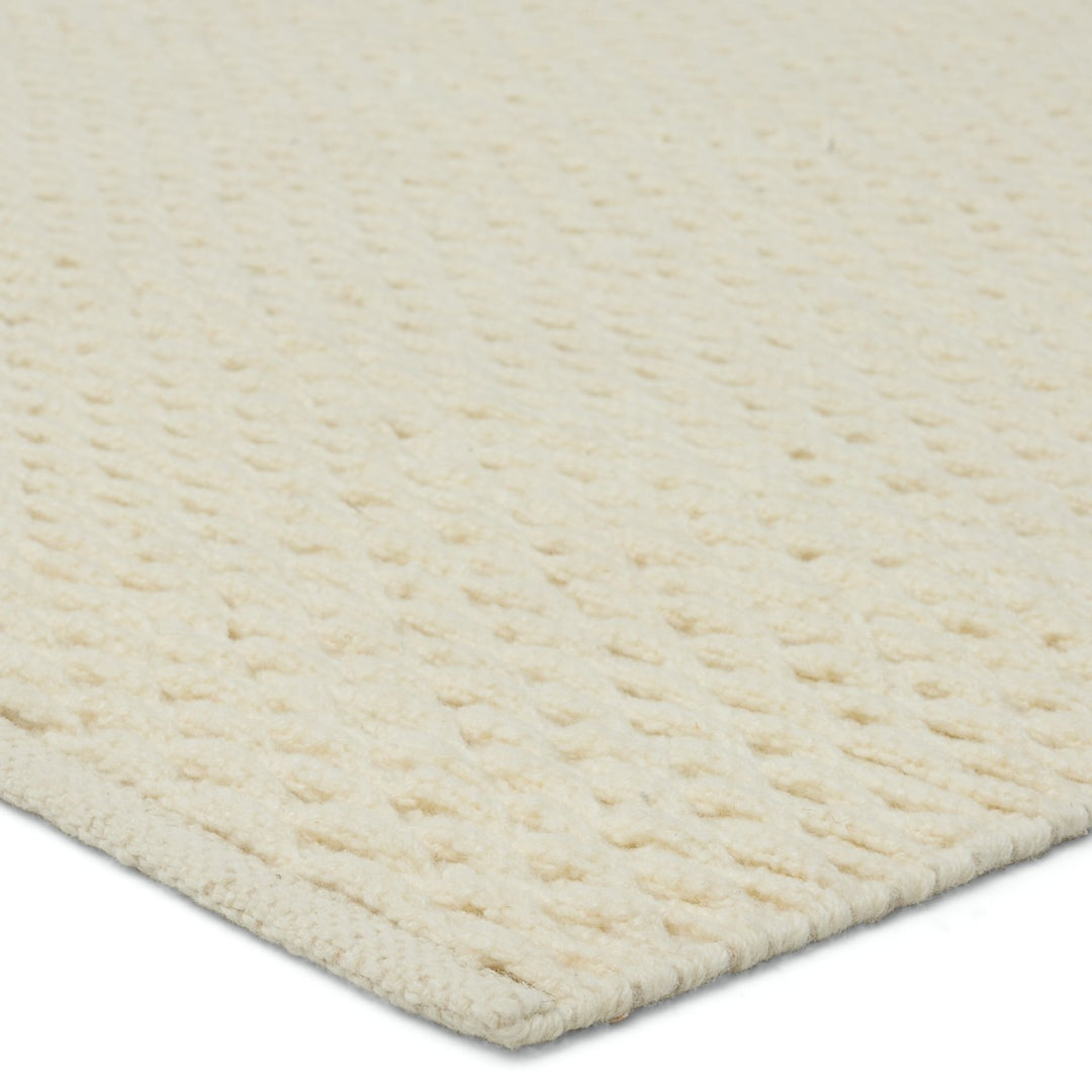 Jaipur Living Windcroft Handmade Solid Cream Area Rug (6'X9')