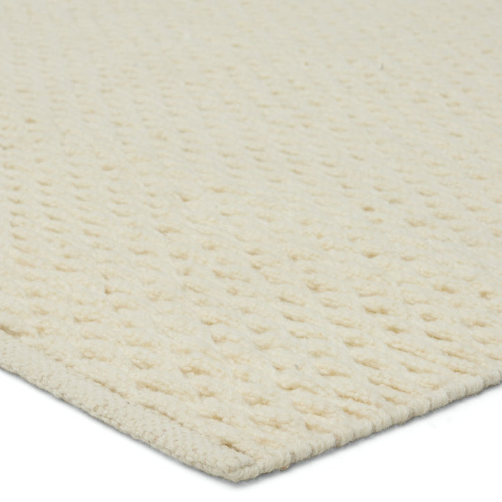 Jaipur Living Windcroft Handmade Solid Cream Area Rug (10'X14')