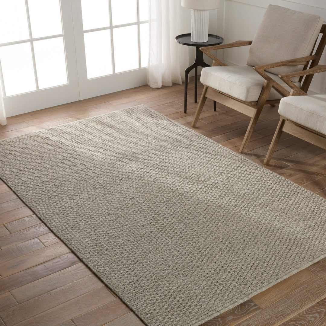 Jaipur Living Windcroft Handmade Solid Taupe Area Rug (8'X10')